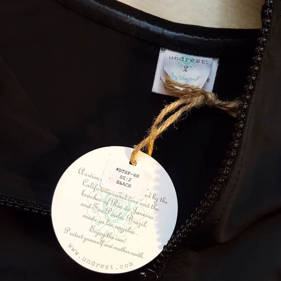 Undrest By The Sea Zip Front One Piece Swimsuit - Picture 5 of 10